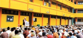 [FOTO] HTI Sumut Gelar Sholat Idul Adha 1435 H